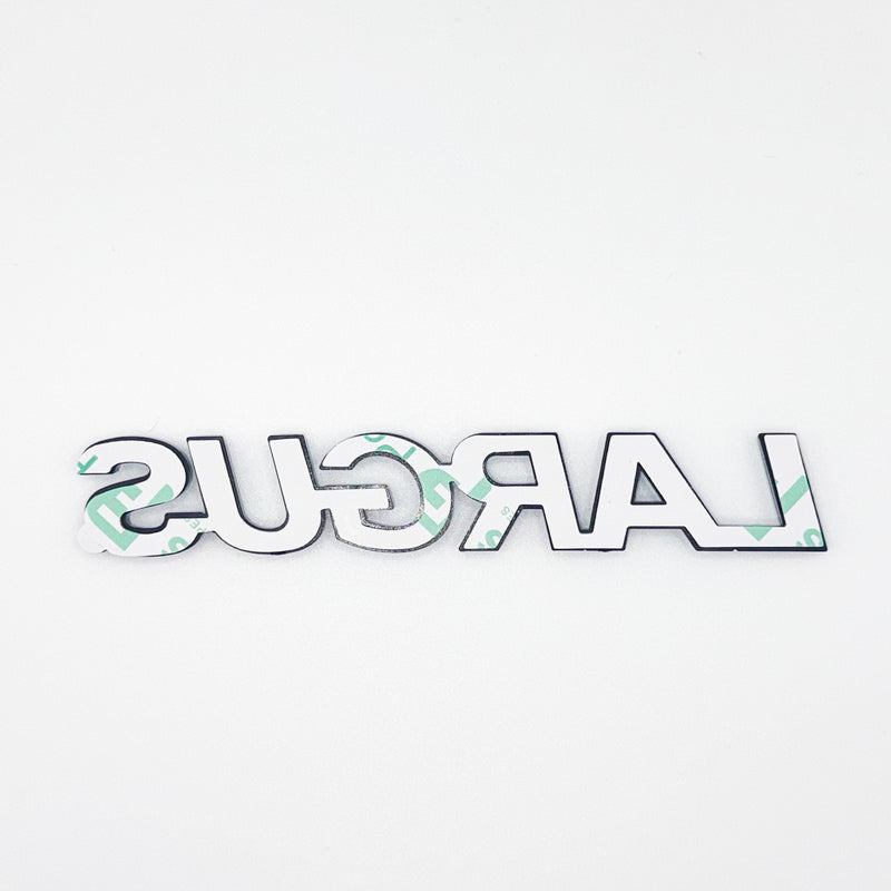 Load image into Gallery viewer, Premium Rear Stroke Die Cut Plastic Badge
