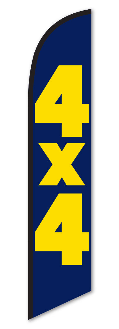 Premium Swooper Flag - 4 X 4
