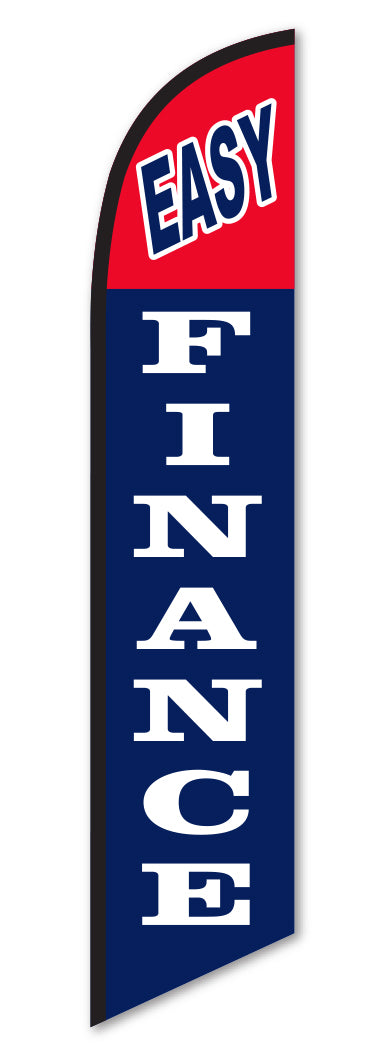 Premium Swooper Flag - Easy Finance
