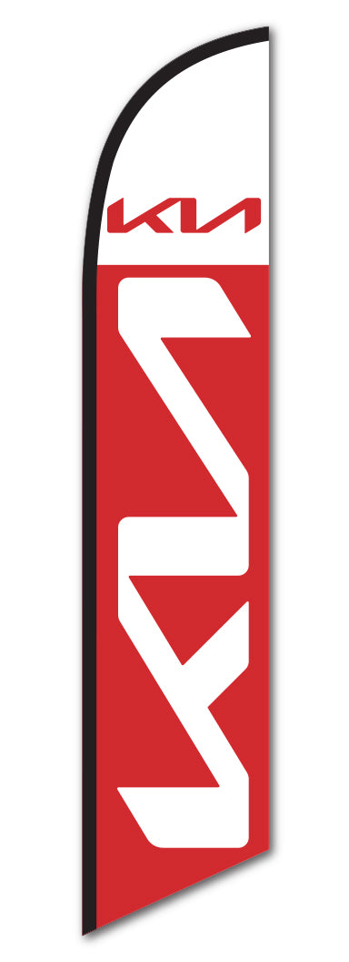 Load image into Gallery viewer, Premium Swooper Flag - Kia
