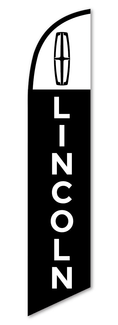 Load image into Gallery viewer, Premium Swooper Flag - Lincoln
