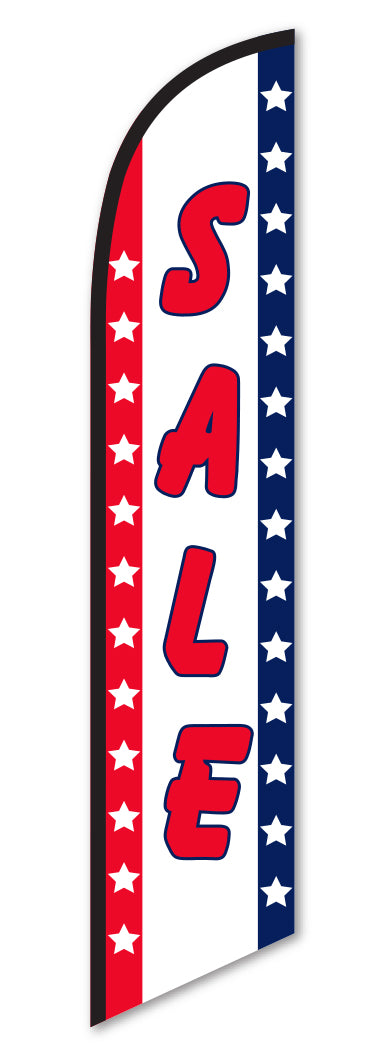 Load image into Gallery viewer, Premium Swooper Flag - Patriotic Sale
