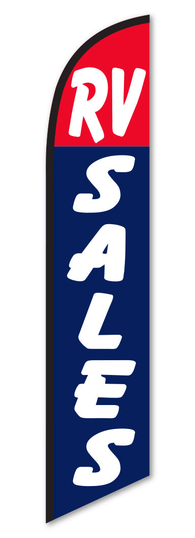 Load image into Gallery viewer, Premium Swooper Flag - RV Sales
