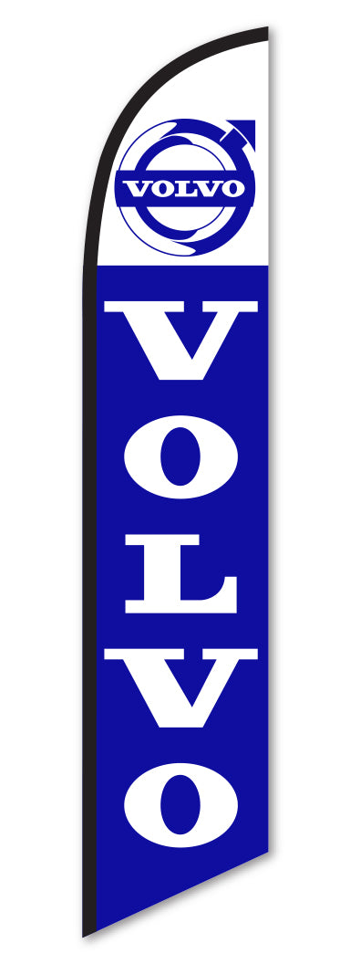 Load image into Gallery viewer, Premium Swooper Flag - Volvo
