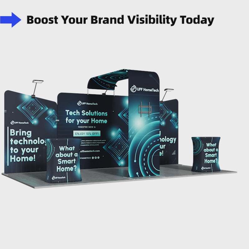 Load and play video in Gallery viewer, 10x20ft Showroom Display Kit - A5
