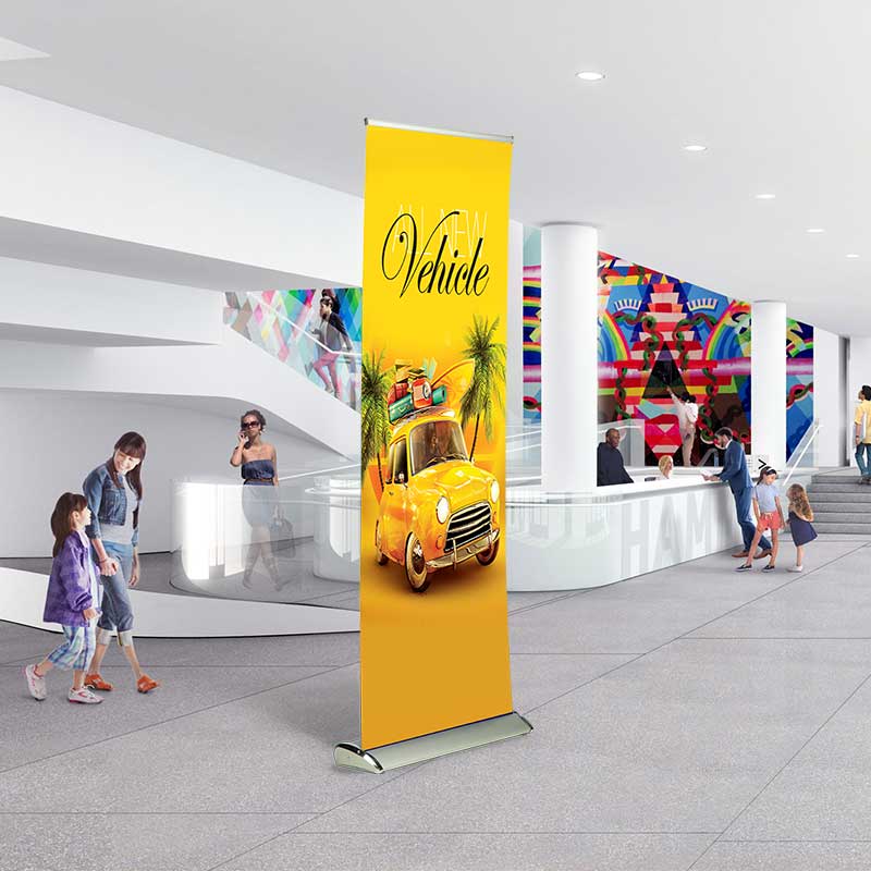 Load image into Gallery viewer, Retractable Roll Up Banner ( Premium )
