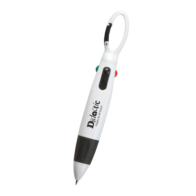 Load image into Gallery viewer, Quatro Carabiner Pen
