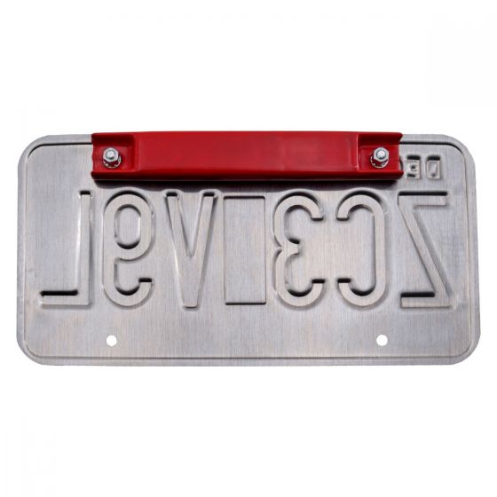 Load image into Gallery viewer, Red Dipped Magnetic License Plate Holders
