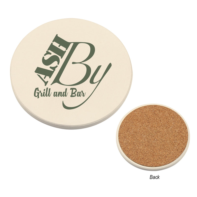 Load image into Gallery viewer, Round Absorbent Coaster
