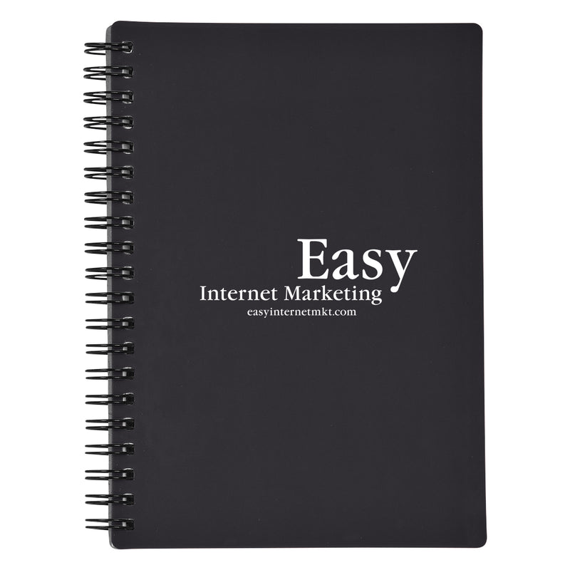Load image into Gallery viewer, Rubbery Spiral Notebook
