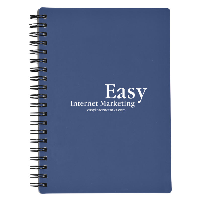 Load image into Gallery viewer, Rubbery Spiral Notebook
