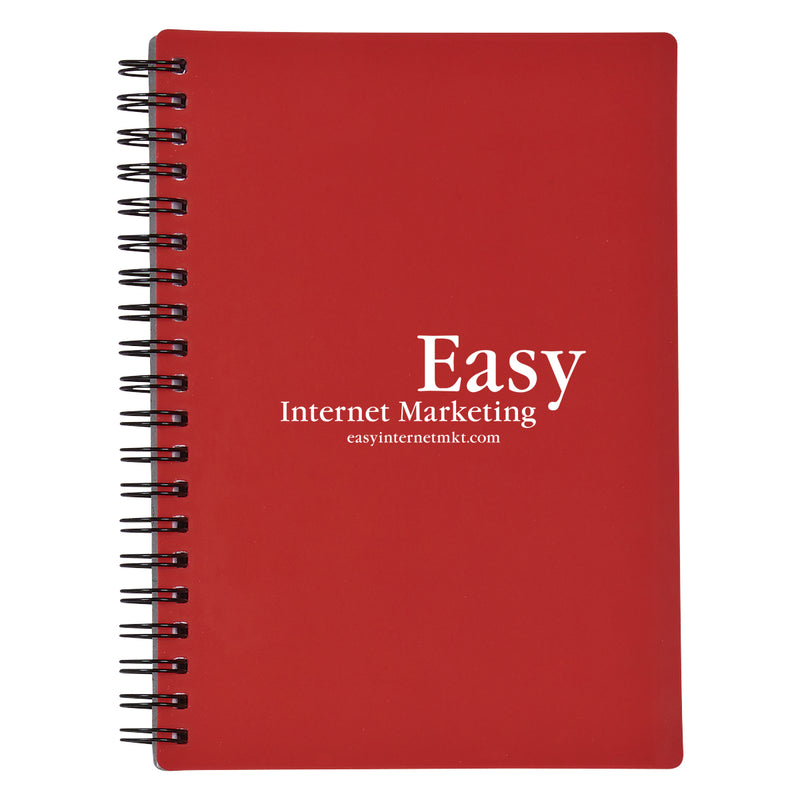 Load image into Gallery viewer, Rubbery Spiral Notebook
