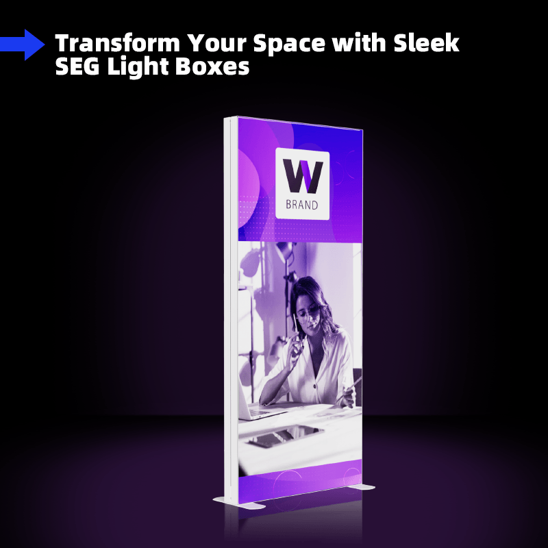 Load image into Gallery viewer, SEG Light Box - 3.3 Ft wide x 7.4 Ft tall
