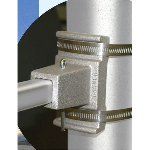 Load image into Gallery viewer, Single Sided Interceptor® Pole Banner Brackets (3ft)
