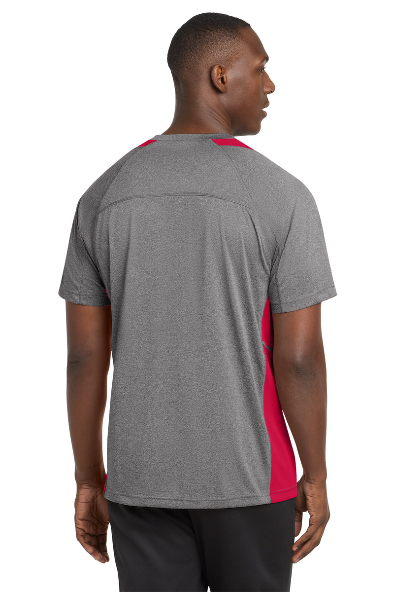 Load image into Gallery viewer, Sport-Tek® Heather Colorblock Contender™ Tee
