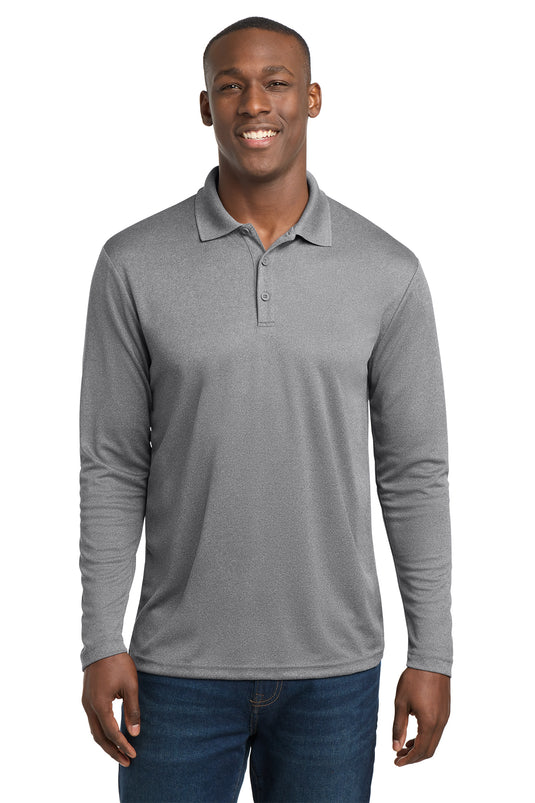 Sport-Tek ® PosiCharge ® RacerMesh ® Long Sleeve Polo