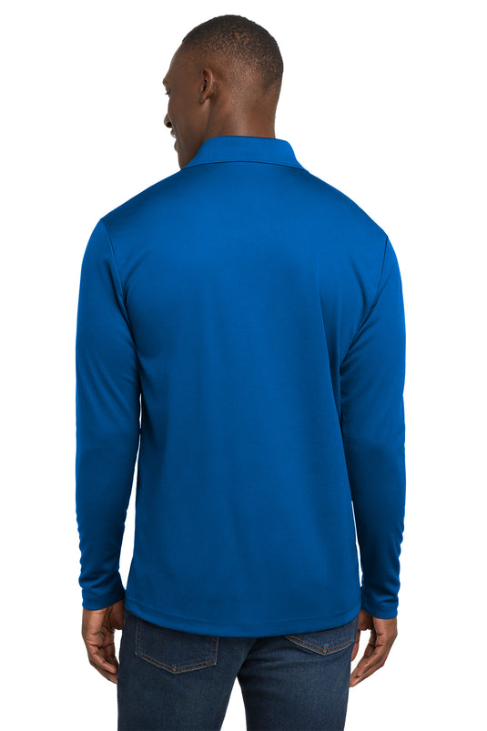 Sport-Tek ® PosiCharge ® RacerMesh ® Long Sleeve Polo