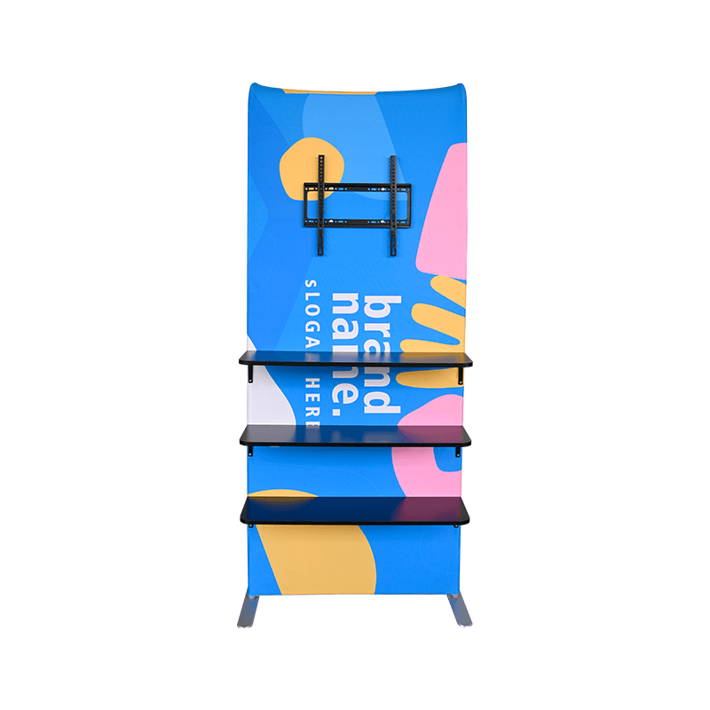 Load image into Gallery viewer, Square Arch Display Shelf &amp; TV Rack
