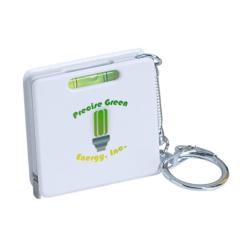 Load image into Gallery viewer, Square Level Tape Measure Key Tag
