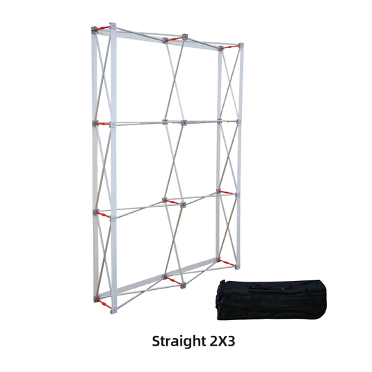 Straight Fabric Popup Displays