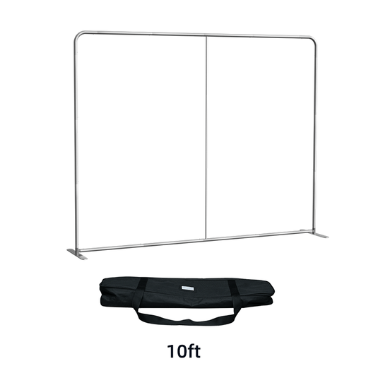 Straight Tension Fabric Display (Round Corners) Double Sided Print
