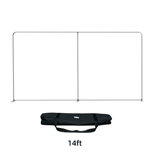 Straight Tension Fabric Display (Round Corners) Double Sided Print