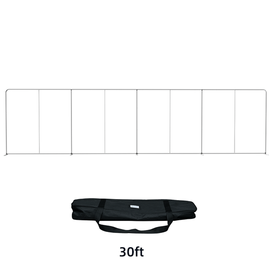 Straight Tension Fabric Display (Round Corners) Double Sided Print