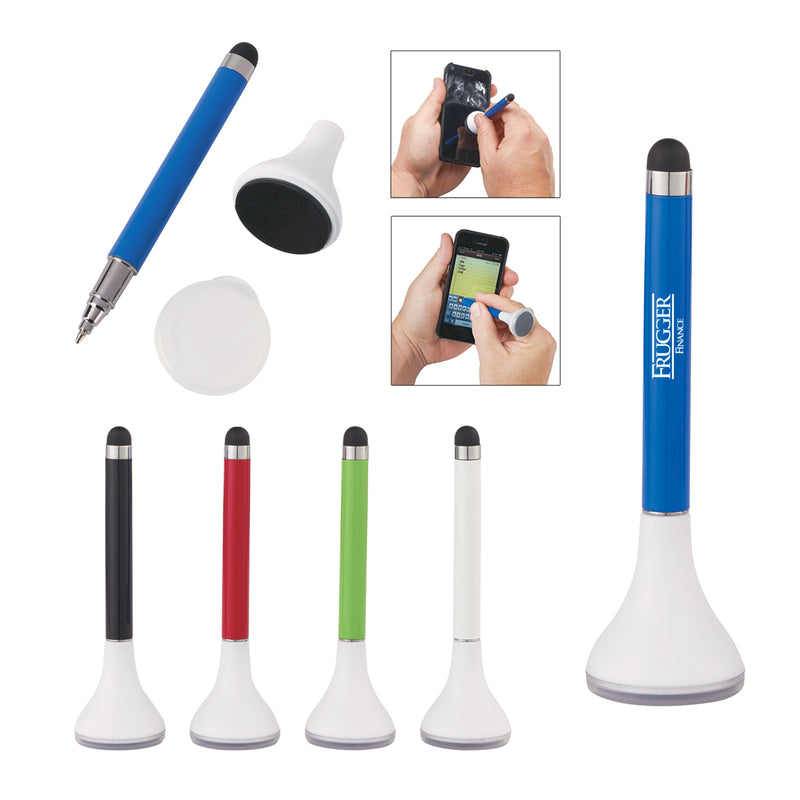 Load image into Gallery viewer, Stylus Pen Stand With Screen Cleaner
