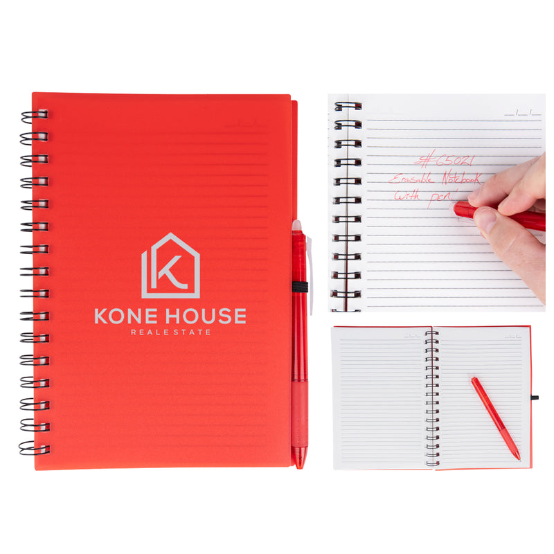 Load image into Gallery viewer, Take-Two Spiral Notebook With Erasable Pen
