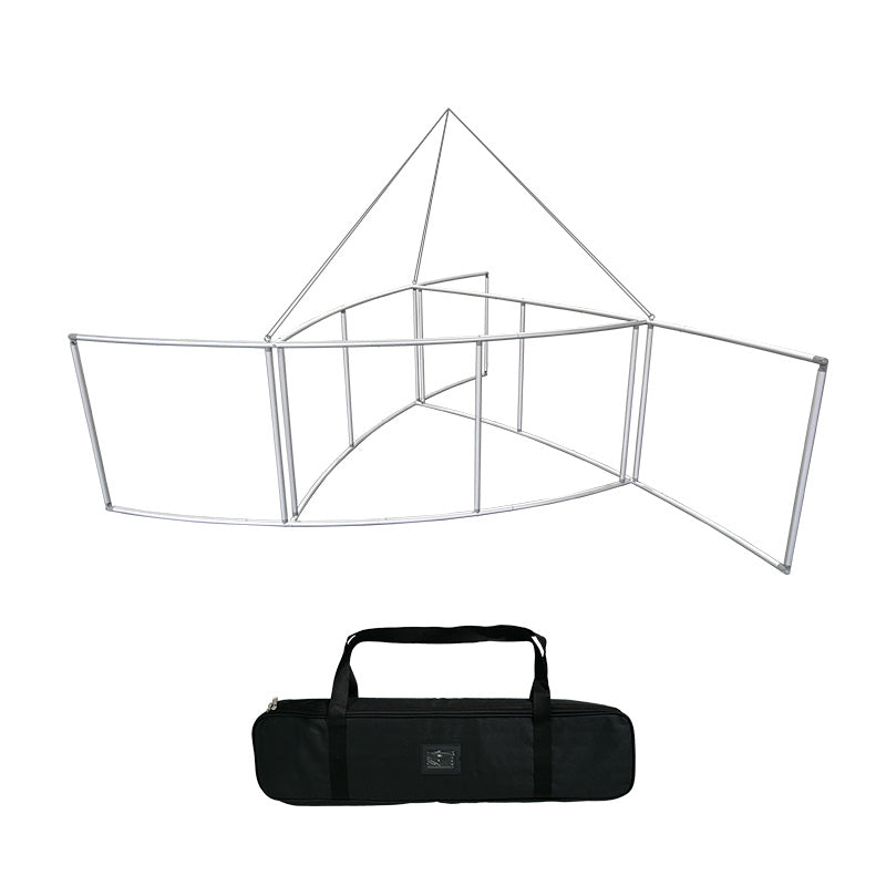 Load image into Gallery viewer, Three-Sided Pinwheel Shaped Hanging Sign
