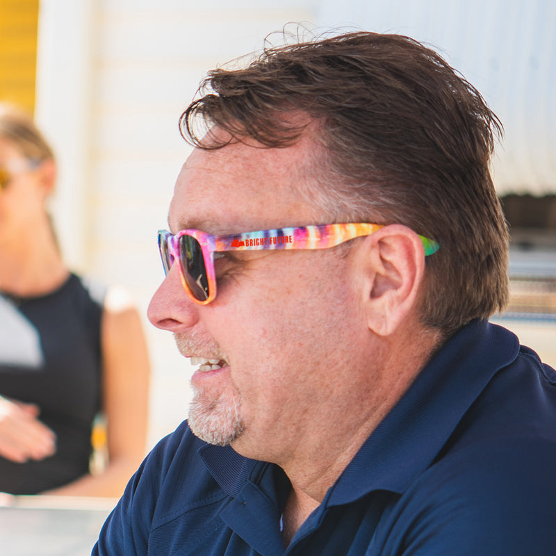Load image into Gallery viewer, Tie-Dye Malibu Sunglasses
