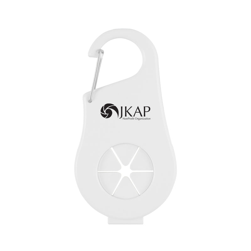 Load image into Gallery viewer, Towel &amp; Water Bottle Holder Carabiner
