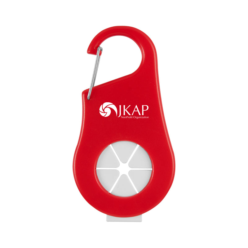 Load image into Gallery viewer, Towel &amp; Water Bottle Holder Carabiner
