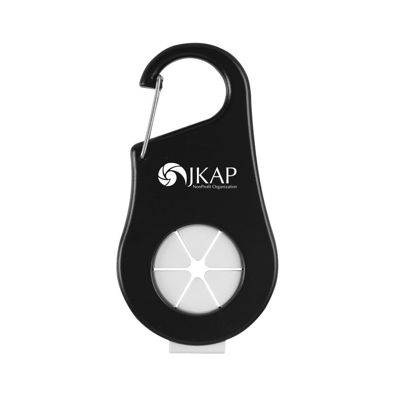 Load image into Gallery viewer, Towel &amp; Water Bottle Holder Carabiner
