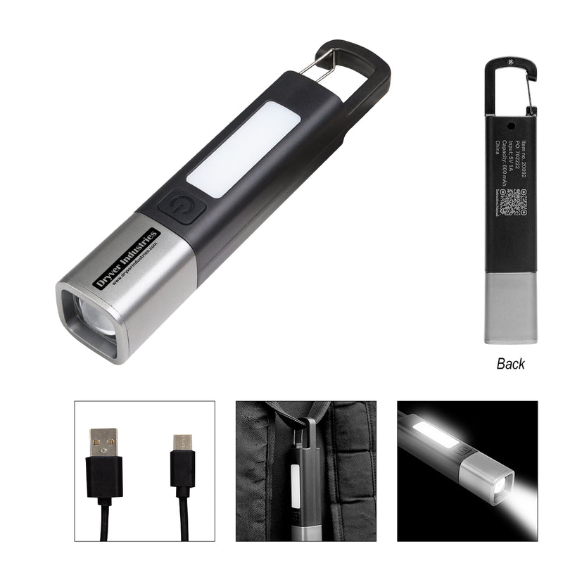 Load image into Gallery viewer, Trailblazer Rechargeable COB Flashlight
