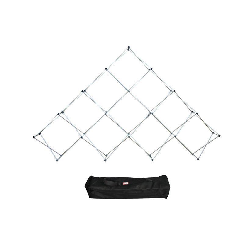 Load image into Gallery viewer, Triangular Large Floor Grid Pop Up Display
