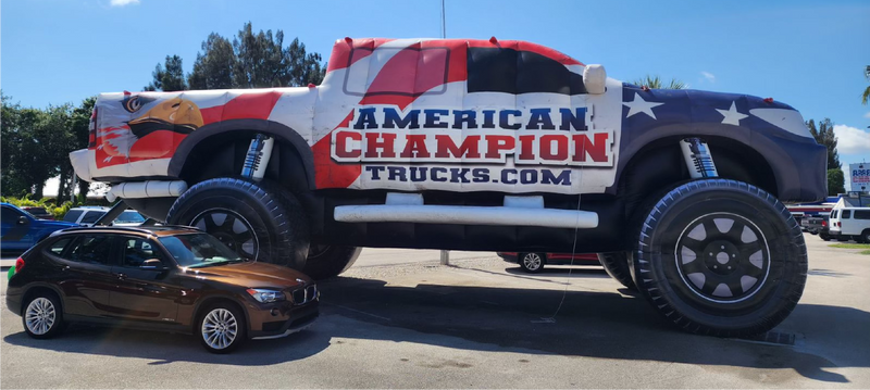 Load image into Gallery viewer, Monster Truck PVC Inflatable
