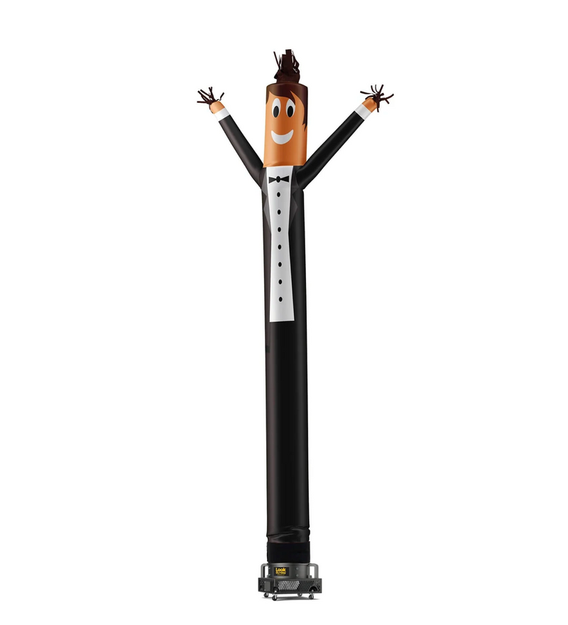 Load image into Gallery viewer, Tuxedo Air Dancers® Inflatable Tube Man Character
