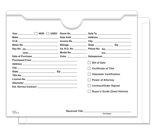 Ultra Heavy Duty Deal Jackets - Printed ( Pack of 100 )
