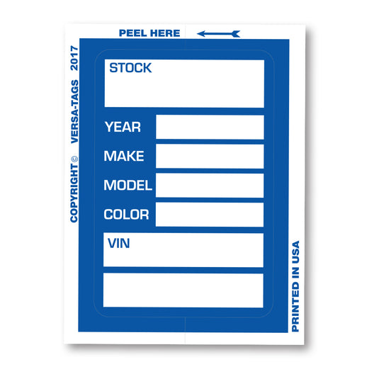 V-T KLEER-BAK Stock Stickers