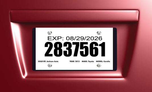 V-T Tear Resistant Temporary Tags