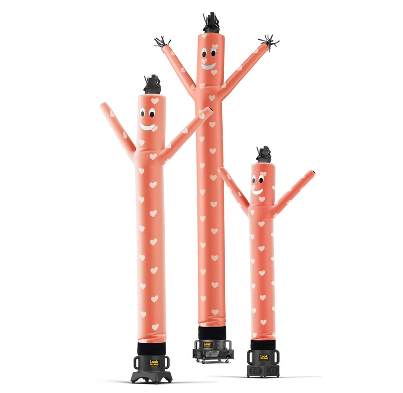 Load image into Gallery viewer, Valentine Air Dancers® Inflatable Tube Man Character
