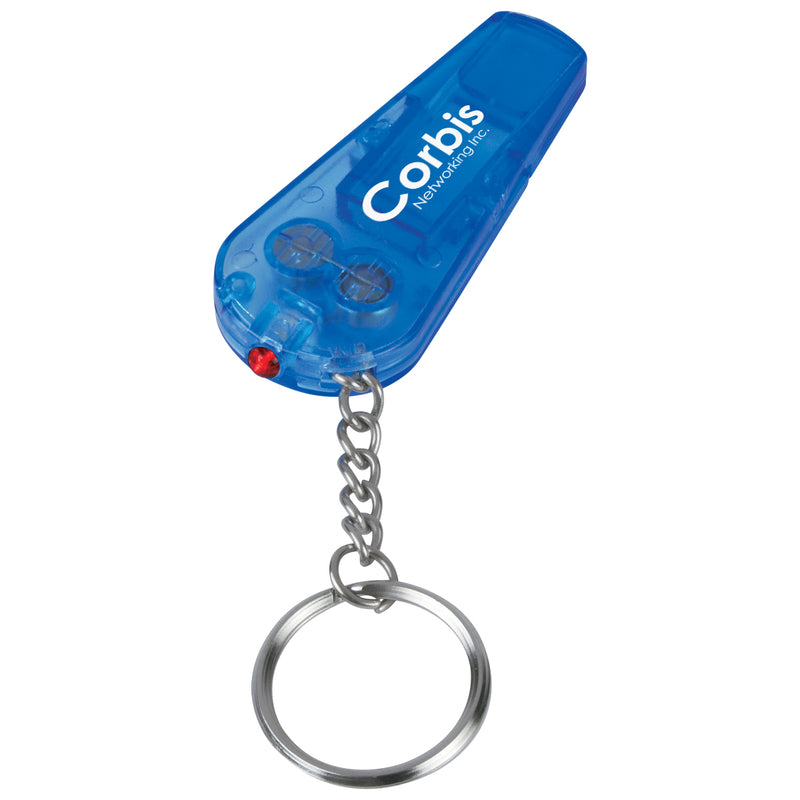 Load image into Gallery viewer, Whistle Light/Key Chain

