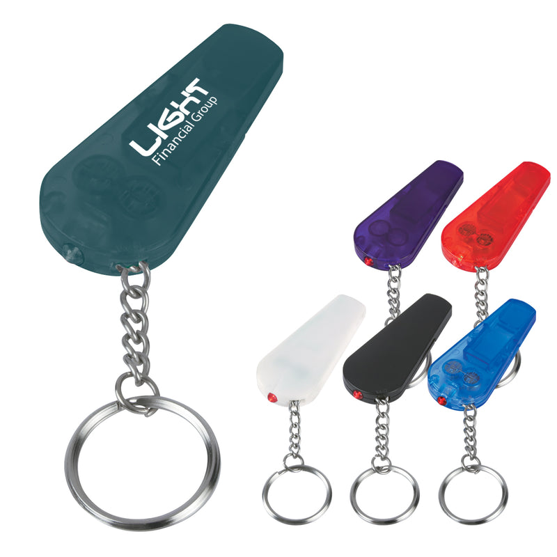 Load image into Gallery viewer, Whistle Light/Key Chain

