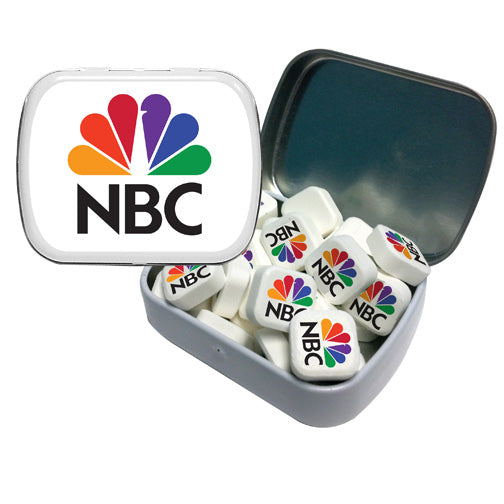 PM Small Tin with Printed Mints