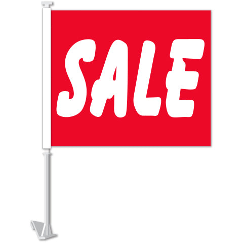 Window Flag - Red SALE