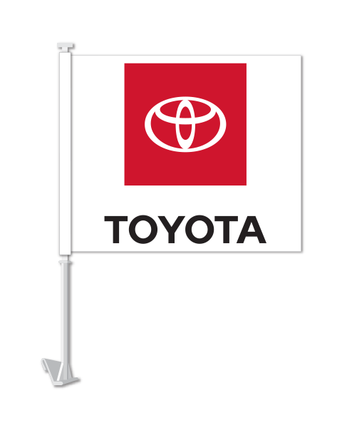 Window Flag - Toyota