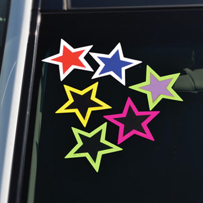 Windshield Adhesive Stars