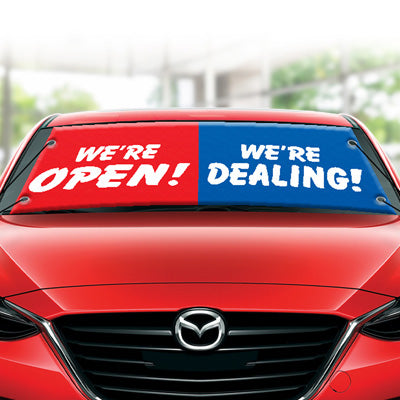 Load image into Gallery viewer, Windshield Banner Slogans
