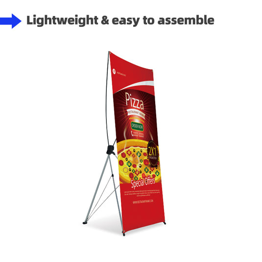 X Banner Stand with Hardware